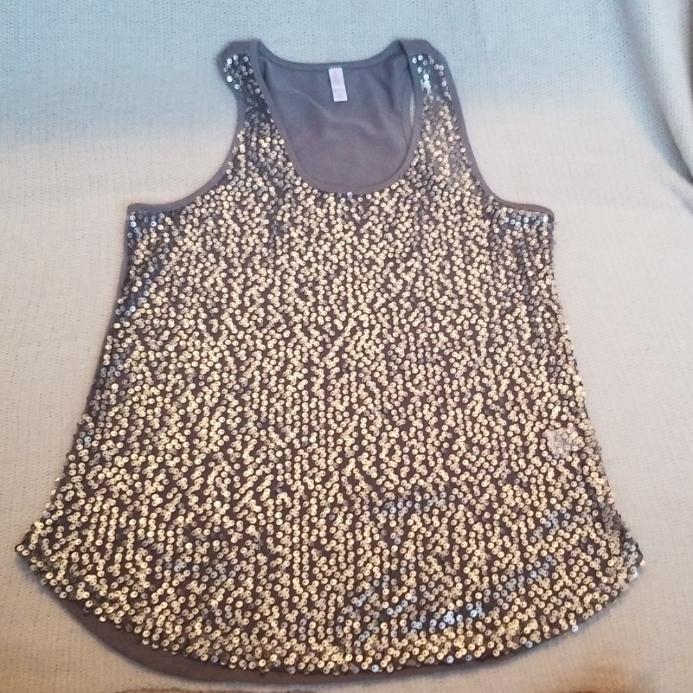 Sequin tank top
